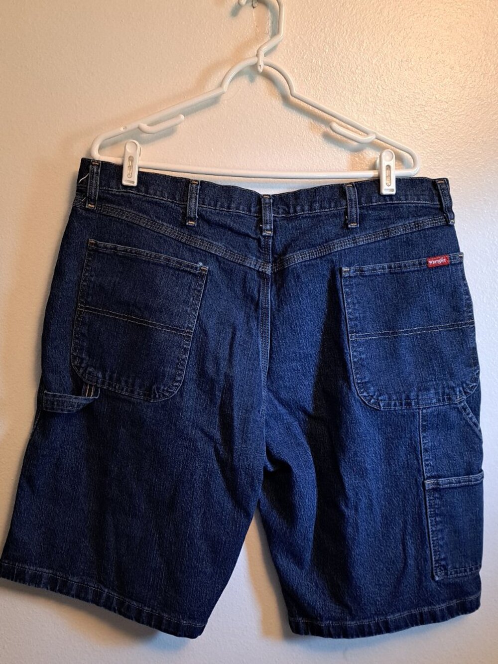 Wrangler Denim Carpenter Shorts.